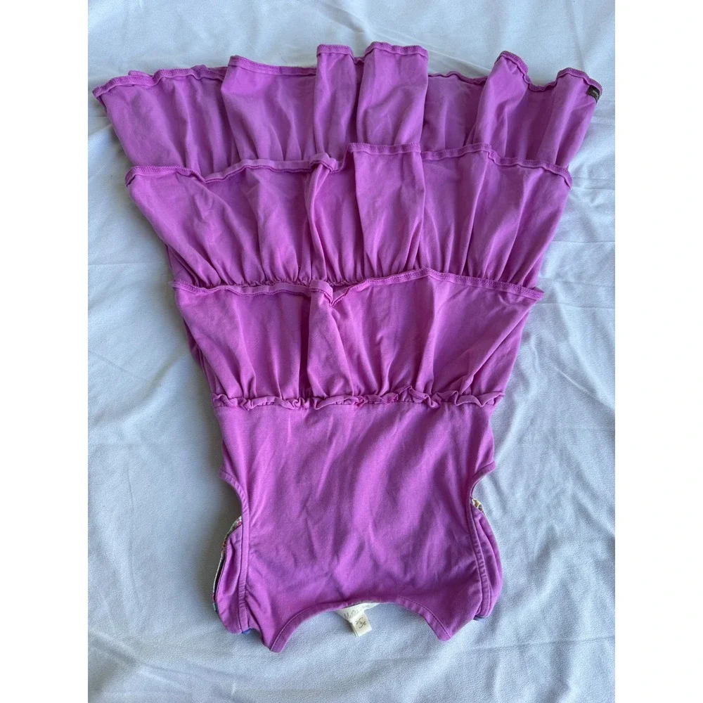 Matilda Jane Girls Dress Lot Size 6 Green Tulip Purple Tiered Ruffle Boutique